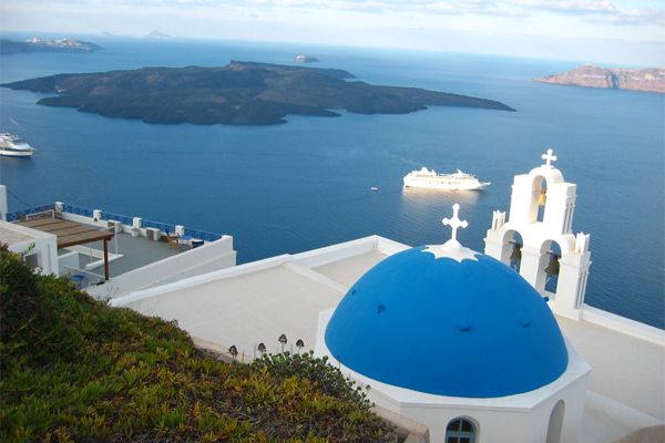 santorini romantic hotels