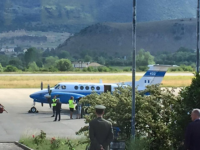 aeroplano kamenou