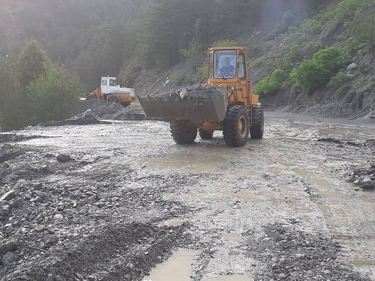 Κόνιτσα: Μπουρίνι «εξαφάνισε» τον δρόμο-ΦΩΤΟ 2 armata dromos4