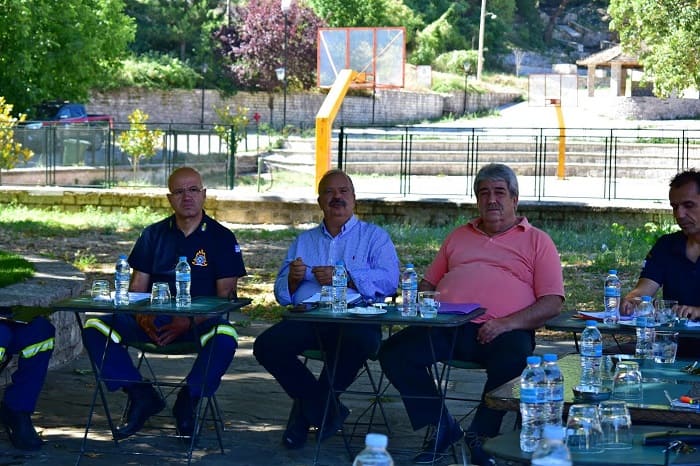 Ζαγόρι: Σε ετοιμότητα για τις πυρκαγιές 1 zagor sno1