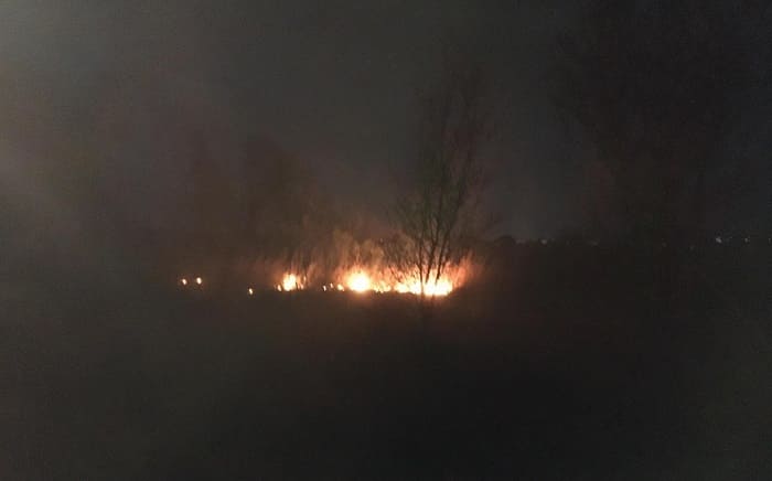 Φωτιά στους καλαμιώνες της Αμφιθέας… 1 amfitea fotia1