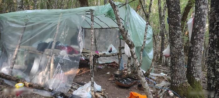 Οργανωμένη φυτεία κάνναβης και ο «φύλακας» με καλάσνικοφ! 2 aetomilitsa