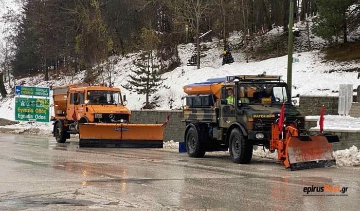 Επί ποδός για τις χιονοπτώσεις στα ορεινά Φωτό- Βίντεο 1 xioni dekemvios