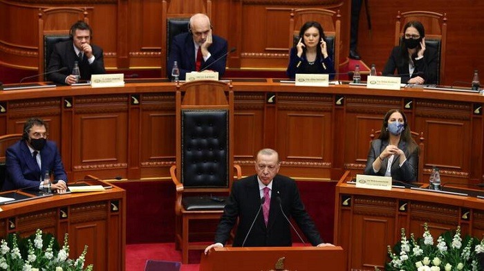 erdogan albania