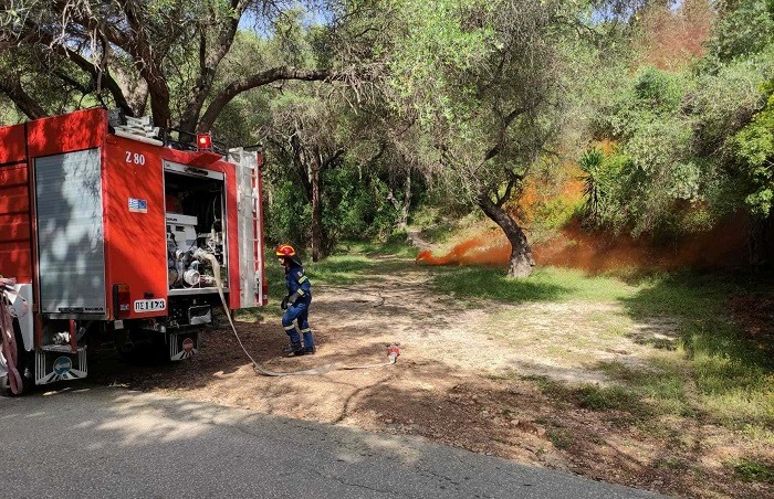 Πως θα εκκενωθούν τα Σύβοτα αν απειληθούν από φωτιά 2 askisi sivota2
