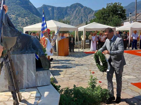 Τιμήθηκαν οι 152 νεκροί και το Ολοκαύτωμα της Μουσιωτίτσας 1 mousiotitsa1