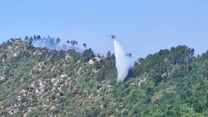 Αμάραντος: Μαίνεται η φωτιά, αδιάκοπη από αέρος επιχείρηση ΦΩΤΟ-ΒΙΝΤΕΟ 1 fotia amarantos1
