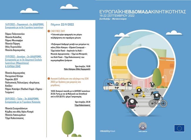 Εβδομάδα κινητικότητας στο Δήμο Ιωαννιτών 1 ek kinitikotita