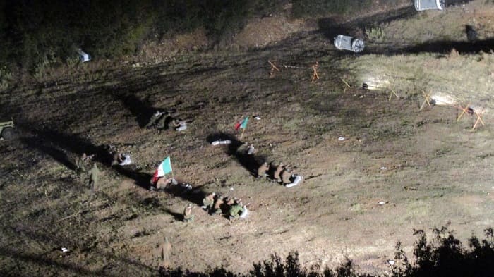 Ρίγη συγκίνησης με την αναπαράσταση της μάχης 1 kalpakia1