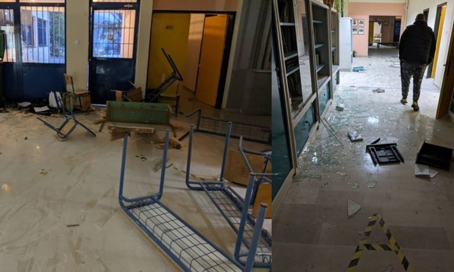 vandalismoi sxoleion