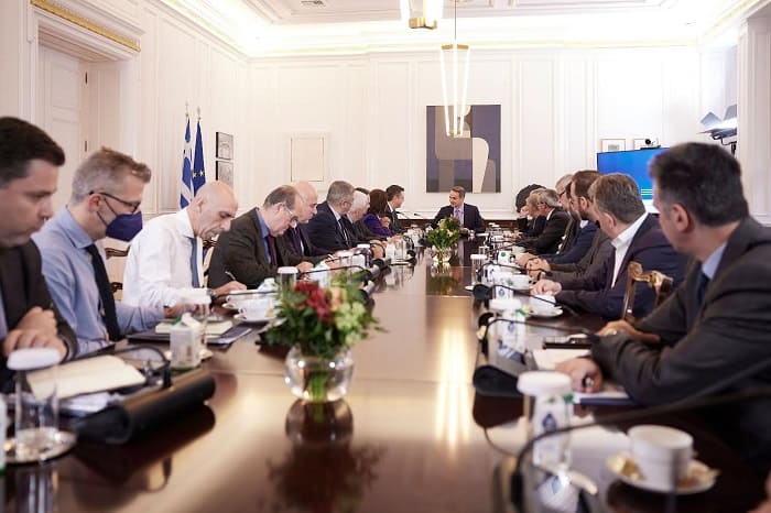Με τους Περιφερειάρχες ο Πρωθυπουργός 1 mitsotakis