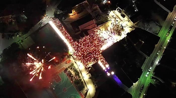 Μοναδικές οι Αναστάσιμες στιγμές στην Αγία Θεοδώρα 1 agia teodora3