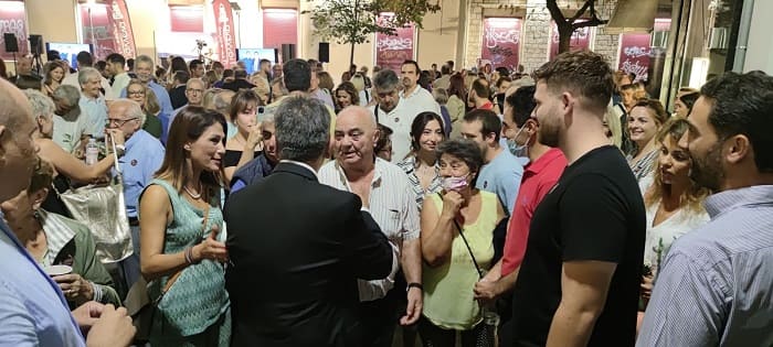 Δ. Παπαγεωργίου: «Μήνυμα νίκης με τα εγκαίνια του εκλογικού» 1 egkainia3