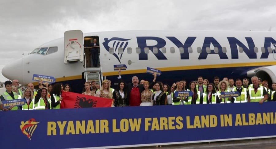 Ryanair alvania