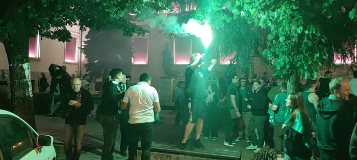 Ο ΠΑΟ πρωταθλητής Ευρώπης, ξέφρενοι πανηγυρισμοί και στα Γιάννινα 1 pao1