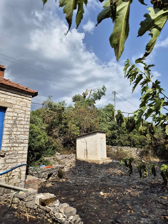 Μυροδάφνη: Πέρασε από τις αυλές των σπιτιών η φωτιά- ΦΩΤΟ 3 mitodafni4