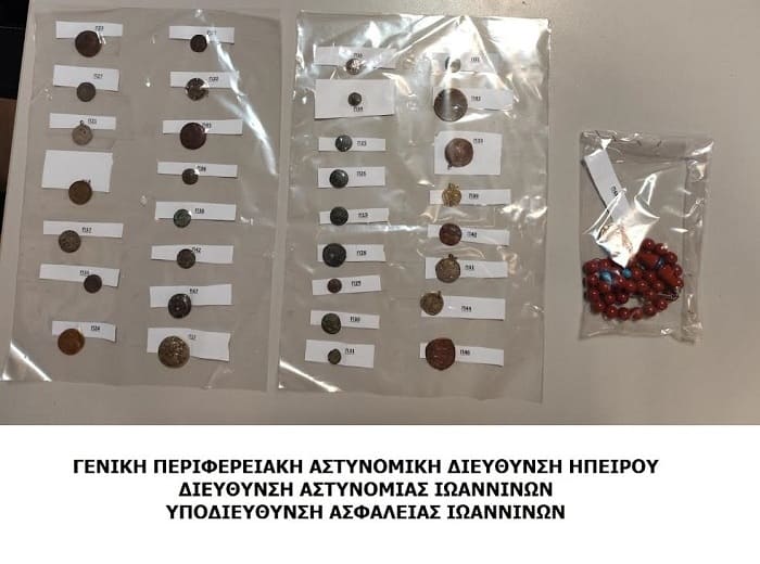 Χτύπημα σε κύκλωμα αρχαιοκαπηλίας από την Ασφάλεια Ιωαννίνων 1 eikona13