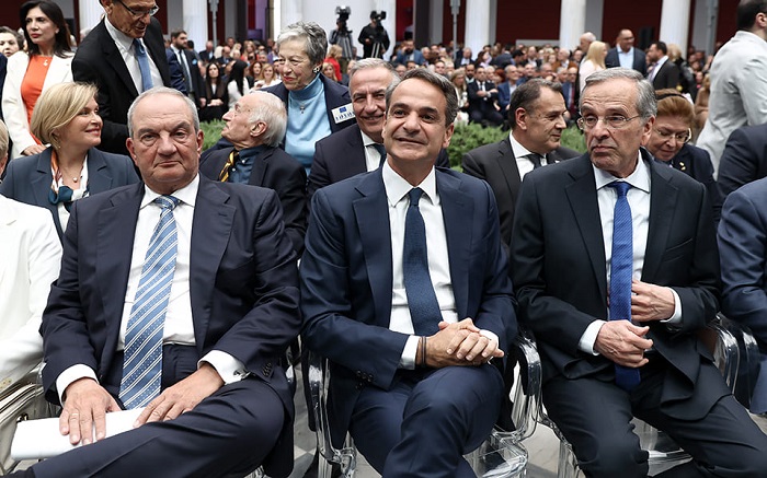 mitsotakis samaras karamanlis