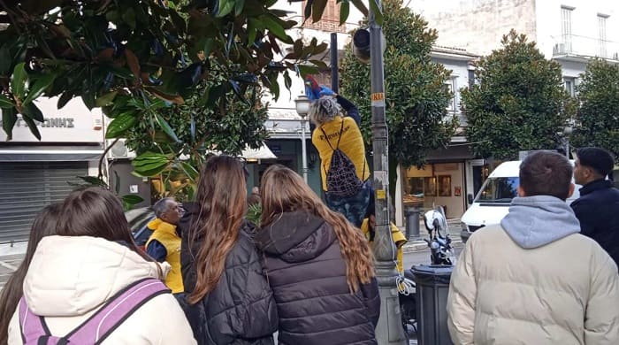 Καθάρισαν πινακίδες, έστειλαν μηνύματα 1 pinakides1