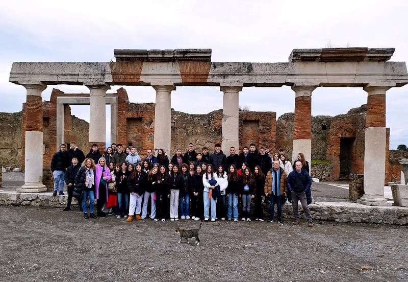 Εκπαιδευτική επίσκεψη του 7ου Γυμνασίου Ιωαννίνων στην Ιταλία 1 italia 7o gimnasio1