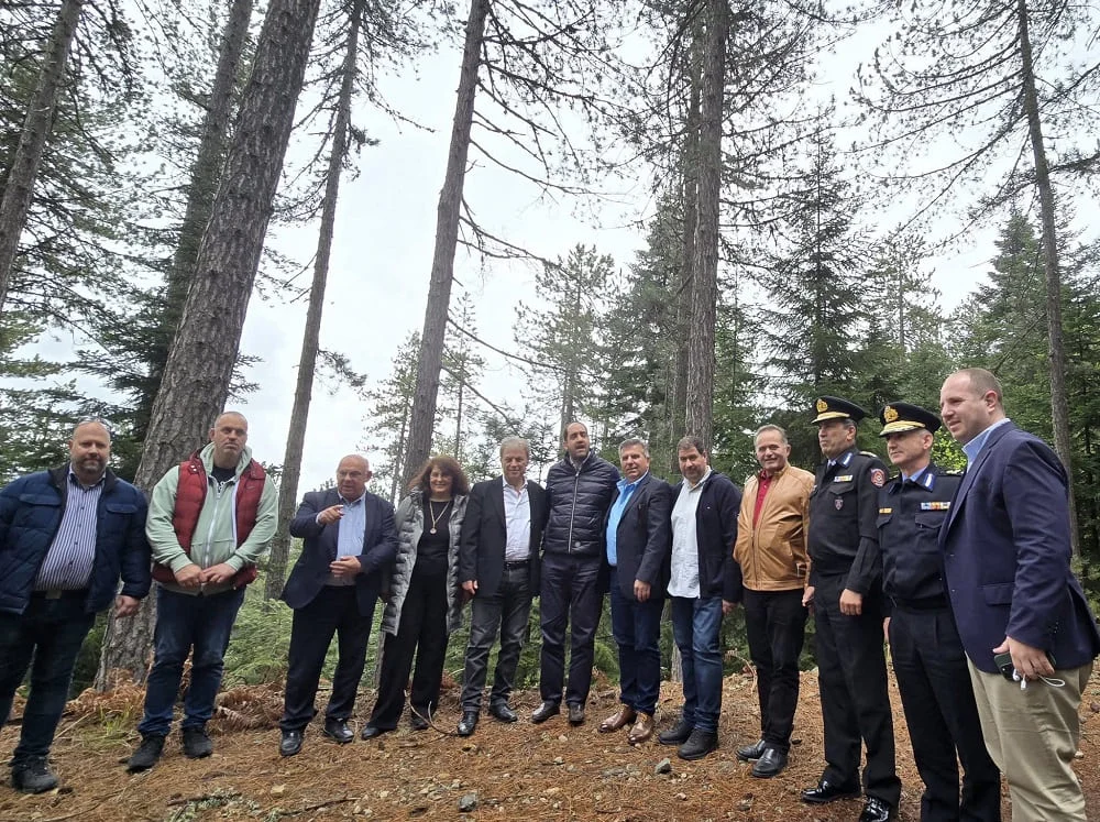 Στη Βάλια Κάλντα ο Υπουργός Πολιτικής Προστασίας- Μήνυμα διαρκούς επαγρύπνησης 1 kefalogiannis valia