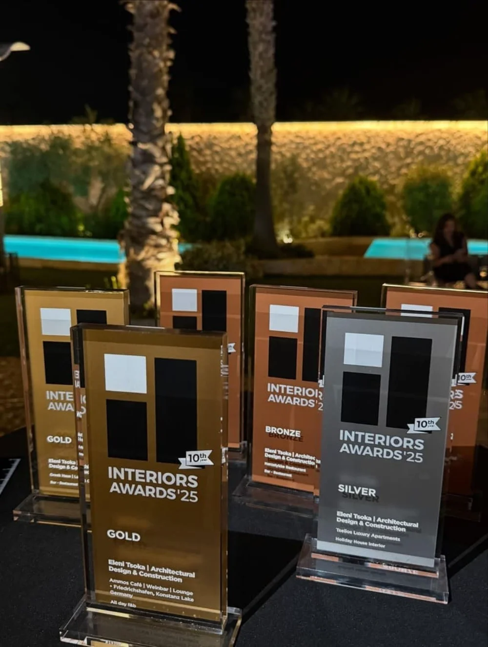 Έξι βραβεία για την Ηπειρώτισσα Interior architect Ελένη Τσόκα 1 vraveia