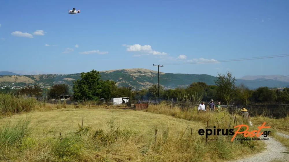 Πυρκαγιά στην Πεδινή Ιωαννίνων: Οι τρεις κρίσιμες ώρες που απέτρεψαν την καταστροφή ΦΩΤΟ-ΒΙΝΤΕΟ 1 pedini fotia