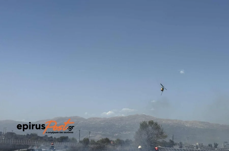 Φωτιά στην Πεδινή Ιωαννίνων: Κινδύνευσαν σπίτια και επιχειρήσεις – Εκκενώσεις και μεγάλη κινητοποίηση 3 pedini fotia