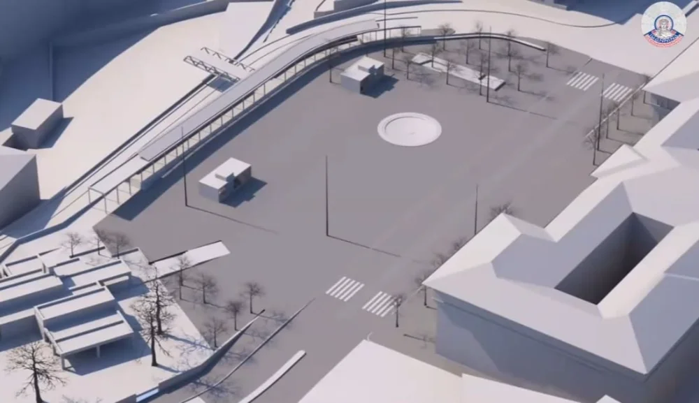 Κυβόλιθος και στη Λεωφόρο Δωδώνης.. Πως θα ενοποιηθεί με την πλατεία!! 2 plateia maketa