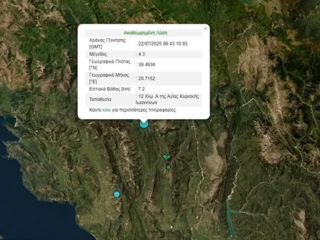 seismos agia kiriaki