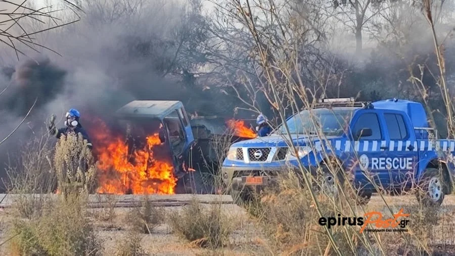 Πύρινος εφιάλτης στην Πρέβεζα: Πολλαπλές πυρκαγιές ξέσπασαν σχεδόν ταυτόχρονα ΦΩΤΟ-ΒΙΝΤΕΟ 2 kastrosikia fotia