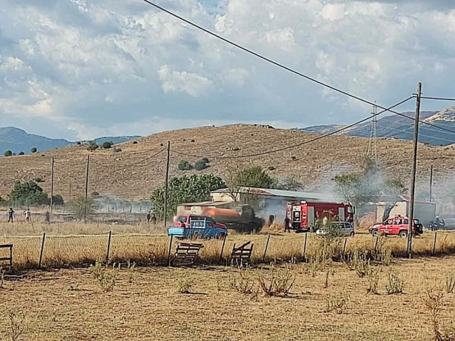Φωτιά και στη Βουνοπλαγιά, κοντά στον οικισμό 1 vounoplagia