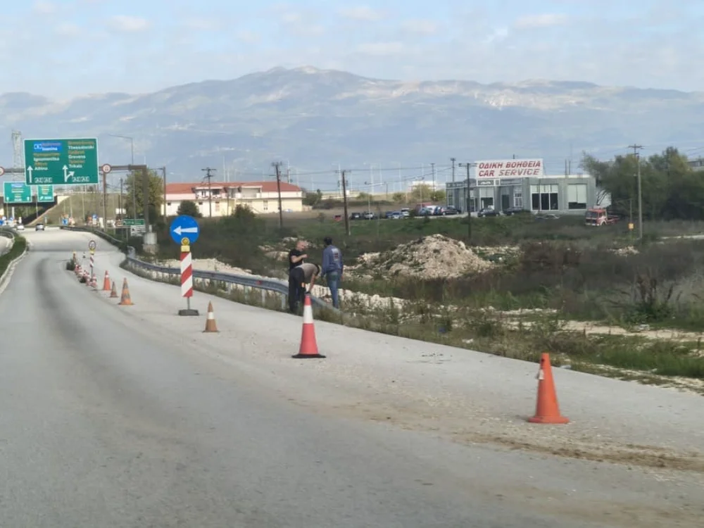 Αποκατάσταση Εθνικής Οδού Ιωαννίνων – Άρτας στην Πεδινή.. Ξεκίνησαν οι εργασίες 1 etniki katizisi
