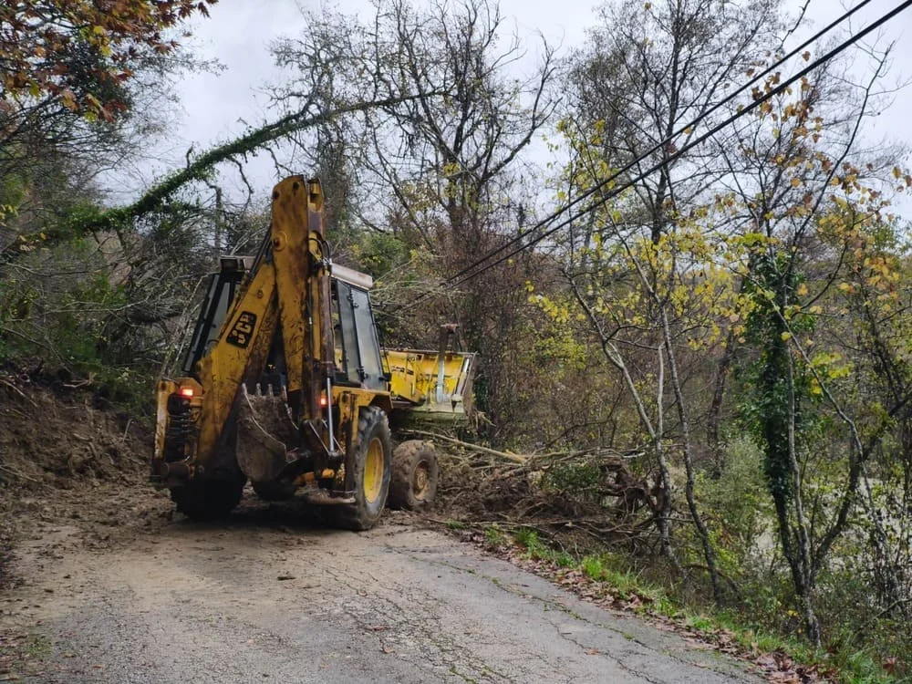 Μεγάλη κατάπτωση στον δρόμο Βουτσαρά–Εκκλησοχωρίου 1 ekklisoxori