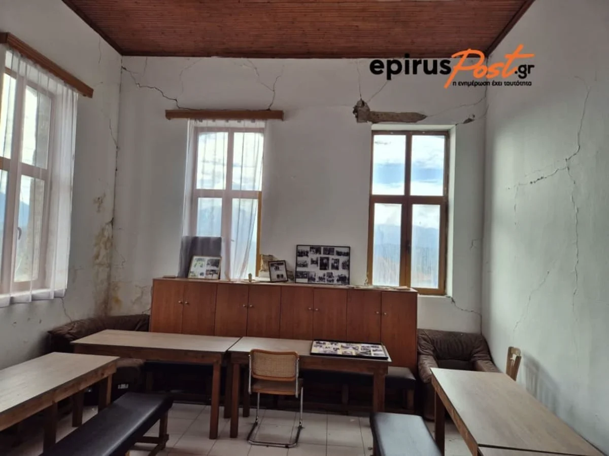 Σεισμός 5,3 Ρίχτερ: Μεγάλες ζημιές σε χωριά του Δήμου Δωδώνης - Αποκαλυπτικές εικόνες σε Ψήνα, Σενίκο και Άγιο Νικόλαο 13 agios nikolaos