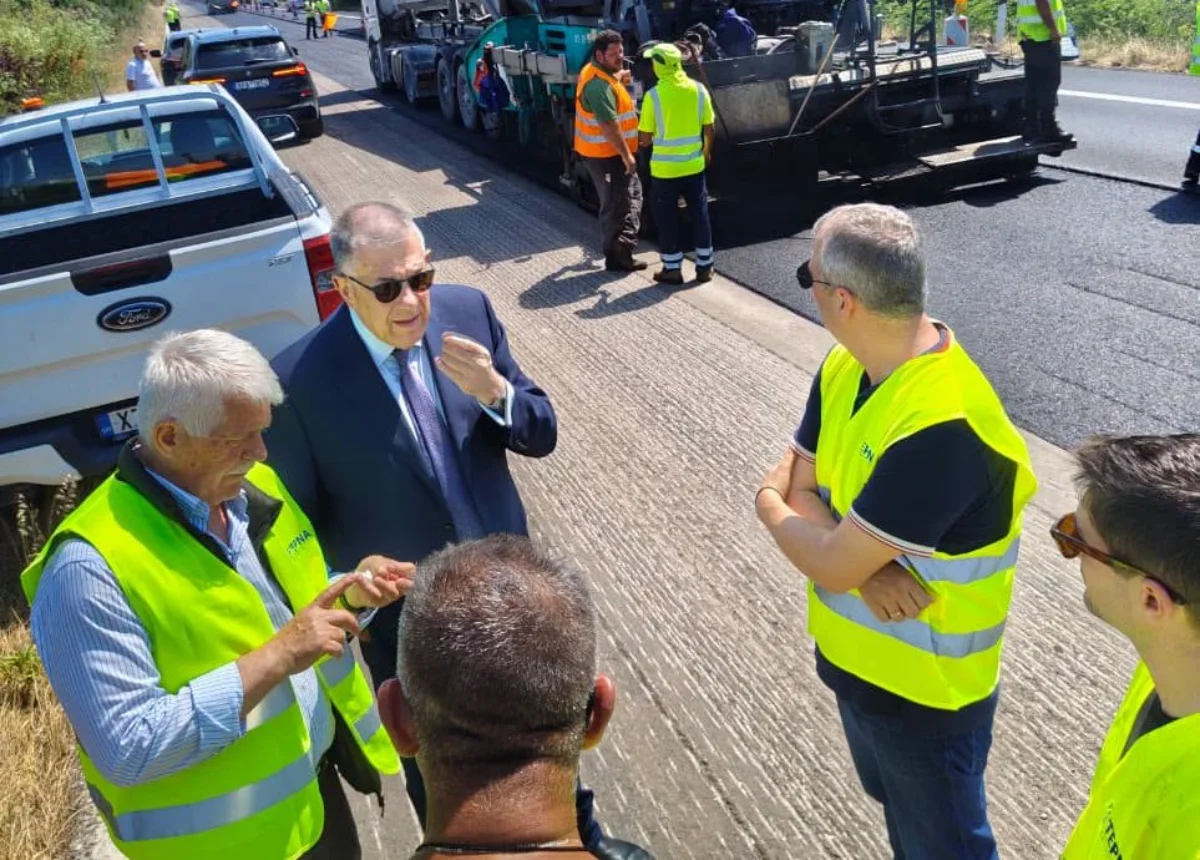 Εγνατία Οδός: Φιέστες Ταχιάου στη Θεσσαλονίκη, «κολωνάκια» και ταλαιπωρία στην Ήπειρο 1 taxiaos egnatia