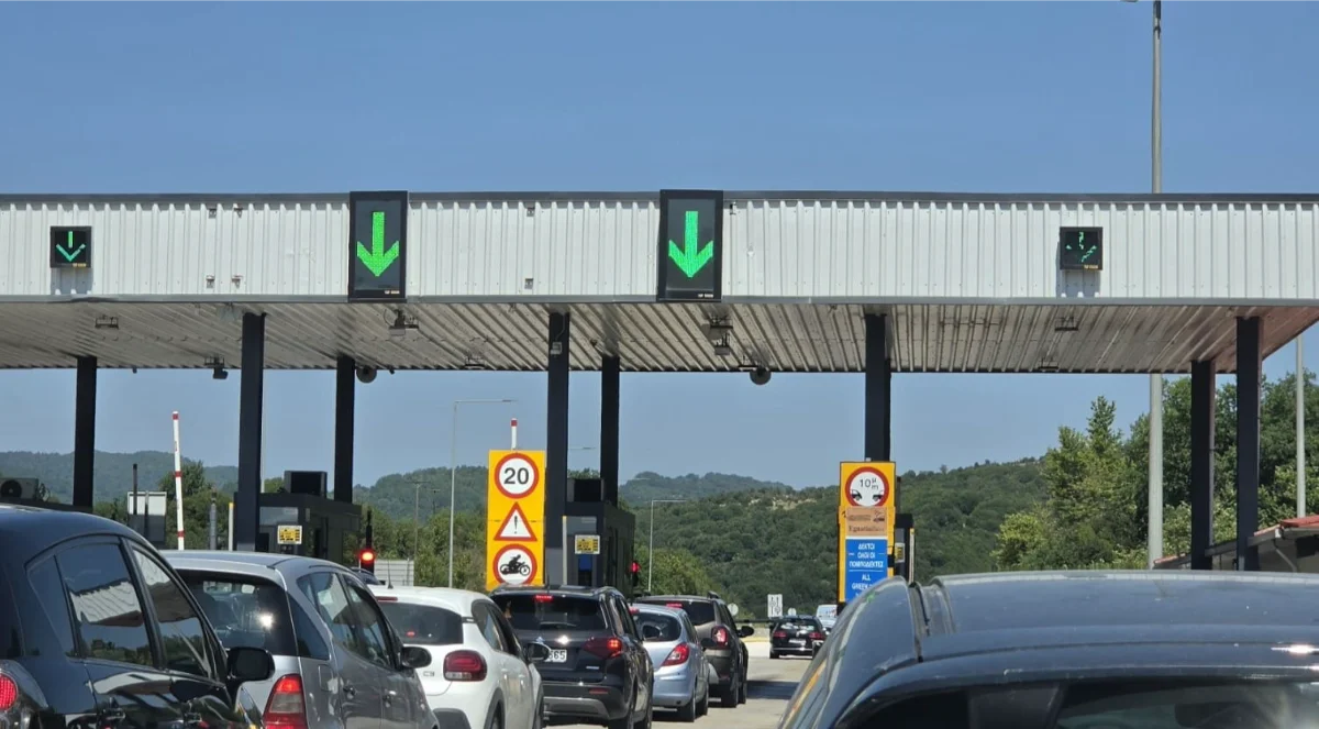 Εγνατία Οδός: Εκτός λειτουργίας το e-pass στα διόδια Τύριας – Ουρές χιλιομέτρων 1 diodia tiria
