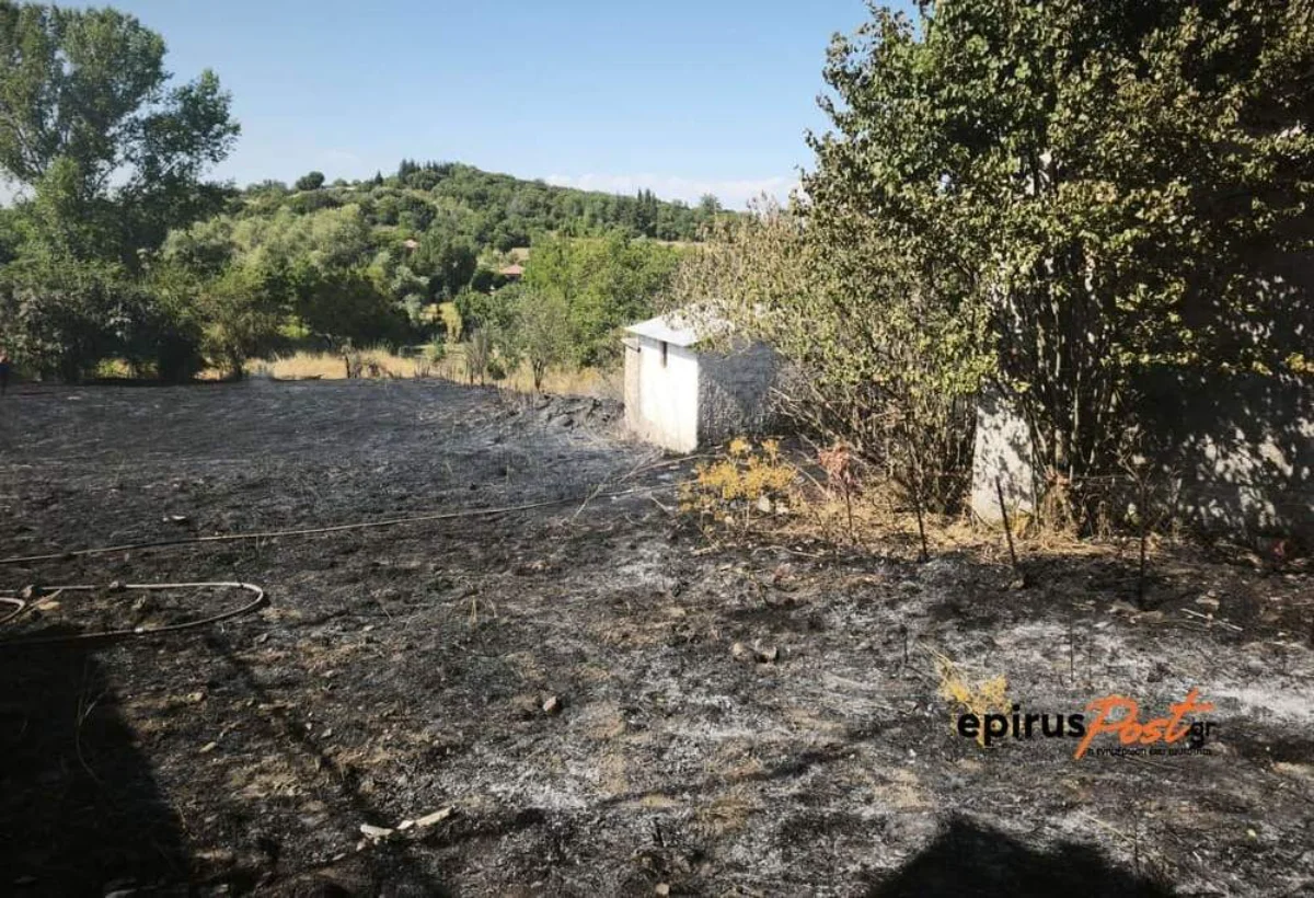 Ραδοβίζι Ζίτσας: Οι φλόγες έφτασαν στις αυλές των σπιτιών – SOS για την ερήμωση των χωριών της Ηπείρου 1 radovizi fotia
