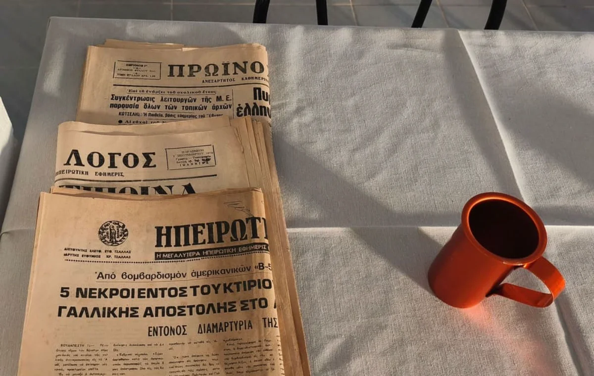 Λάκκα Σουλίου: «Καφεπαντοπωλείον το Τόσκεσι».. ταξιδεύει τους επισκέπτες στο παρελθόν 5 kafepantopoleio