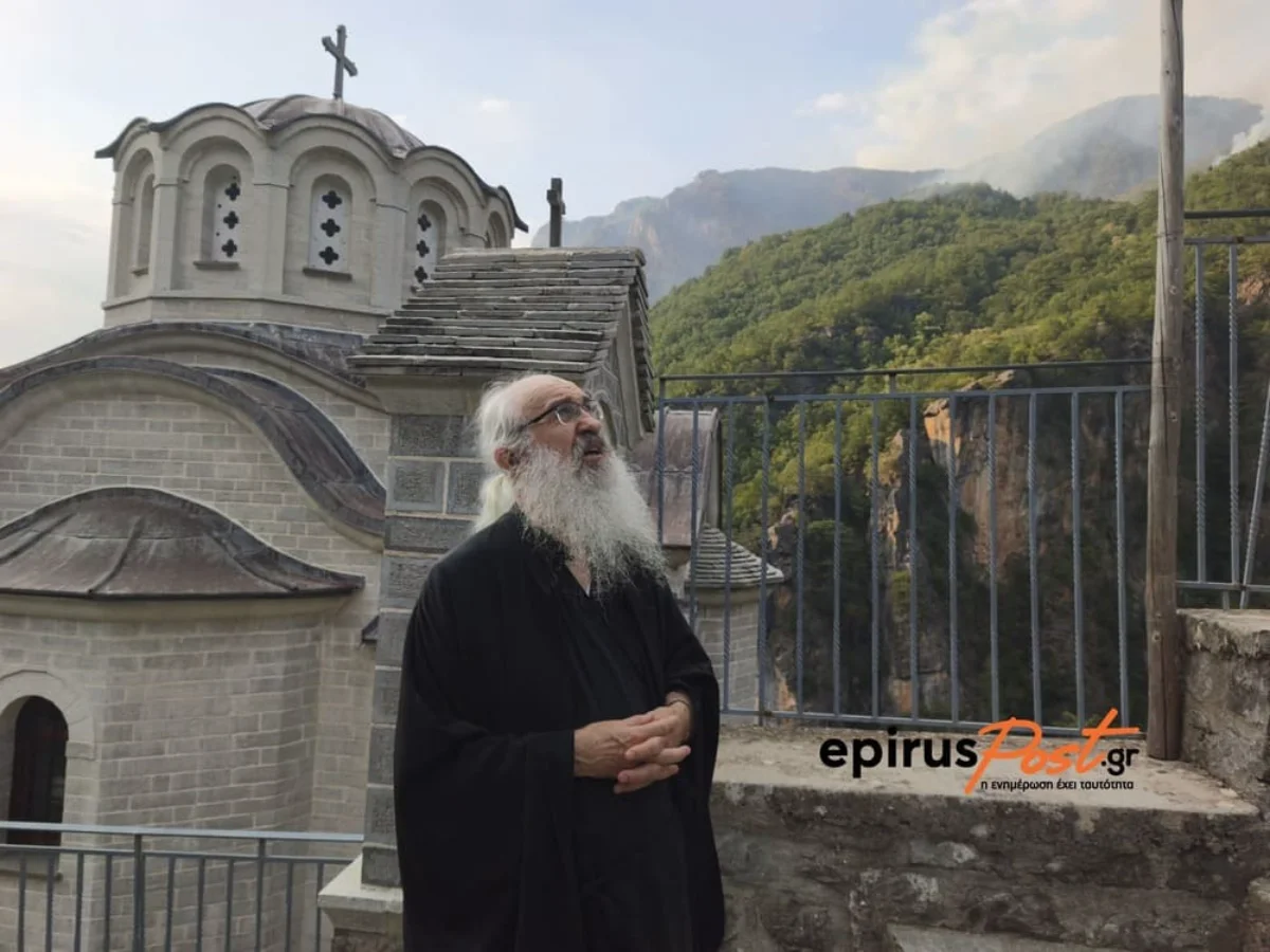 Μονή Στομίου: Η Παναγία γιόρτασε μέσα στους καπνούς – Άδειο το Μοναστήρι με λίγους πυροσβέστες ΦΩΤΟ-ΒΙΝΤΕΟ 4 stomio