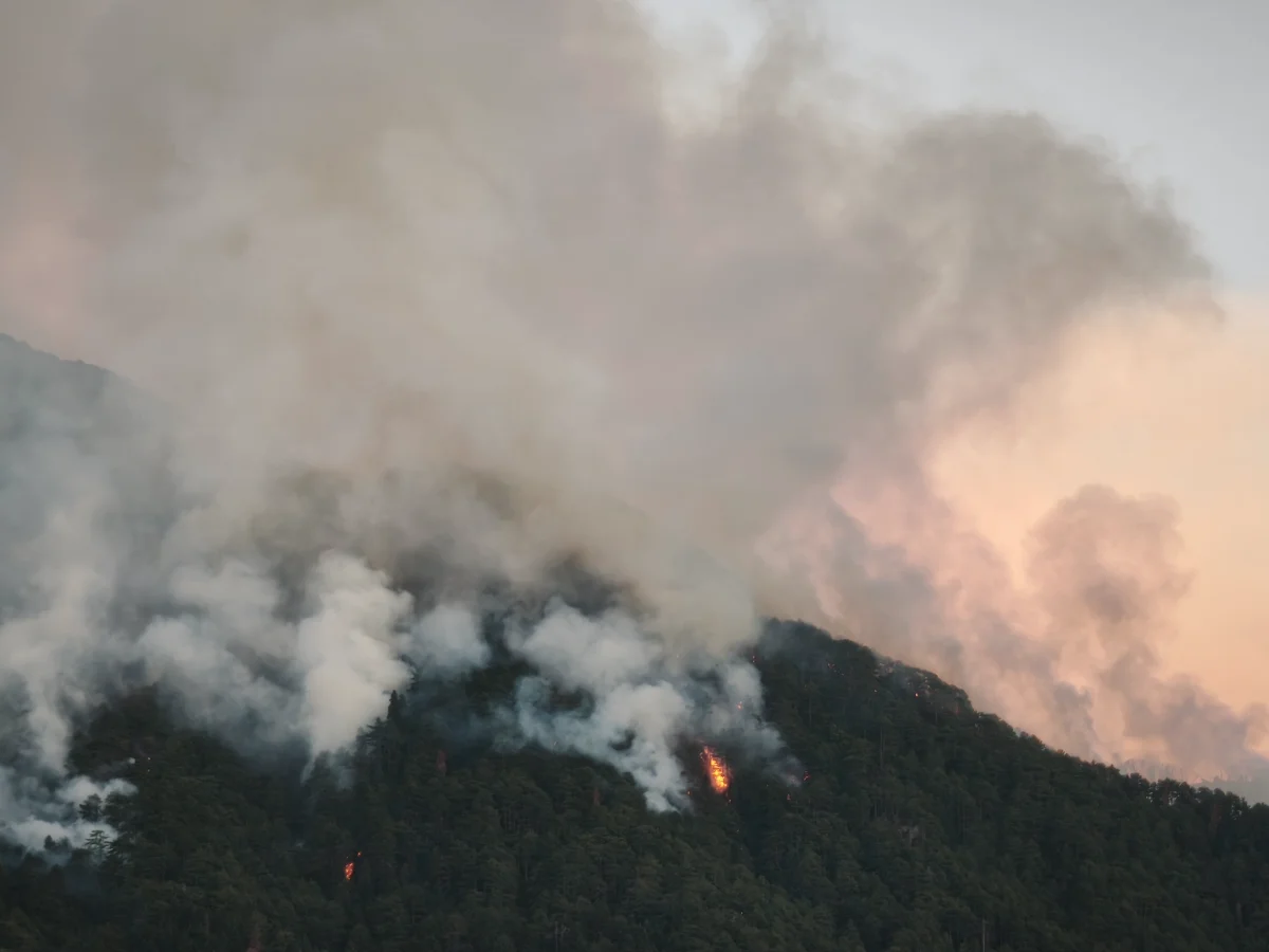Νύχτα αγωνίας στην Κόνιτσα: Σταμάτησαν οι ρίψεις, φλέγεται από άκρη σε άκρη η Τραπεζίτσα 3 trapezitsa fotia