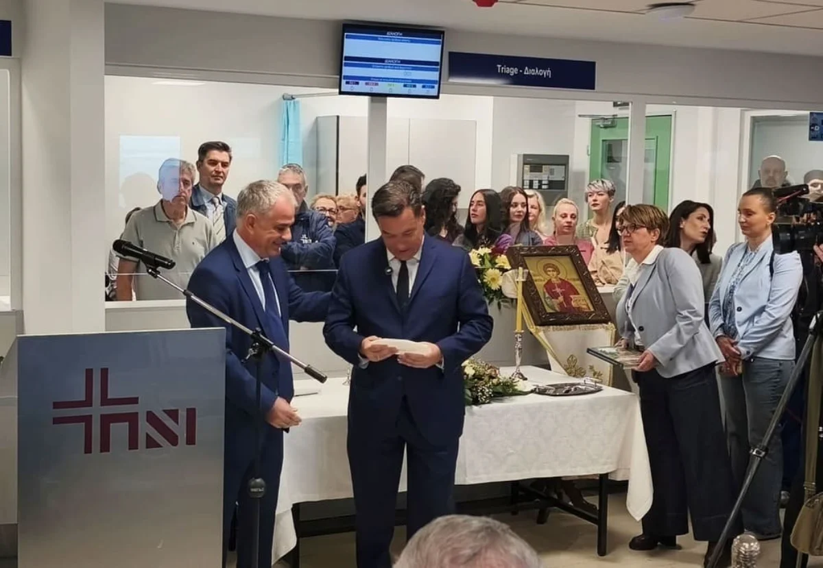 Ένταση στα εγκαίνια των νέων ΤΕΠ του ΠΓΝΙ – Οι αιχμές Γεωργιάδη και τα επόμενα έργα 3 egkainia tep