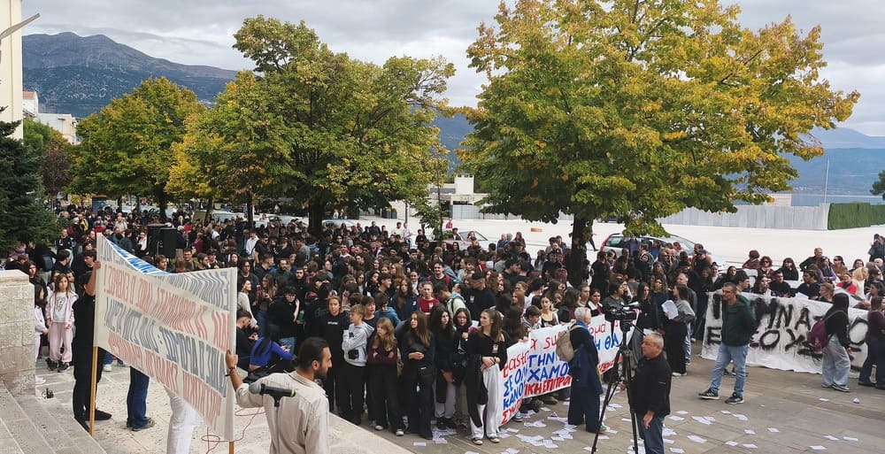«Δεν πάει άλλο» – Δυναμικό πανεκπαιδευτικό συλλαλητήριο στα Ιωάννινα 1 poreia matiton