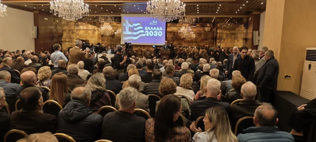 Χατζηδάκης από τα Ιωάννινα: «Η Νέα Δημοκρατία θα νικήσει» – Το μήνυμα για τις εκλογές και τα στοιχεία για την Ήπειρο 2 xatzidakis omilia