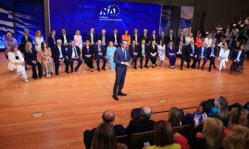 mitsotakis euroΟι 42 στο ευρωψηφοδέλτιο της Νέας Δημοκρατίας και η υποψηφιότητα Μπελέρη