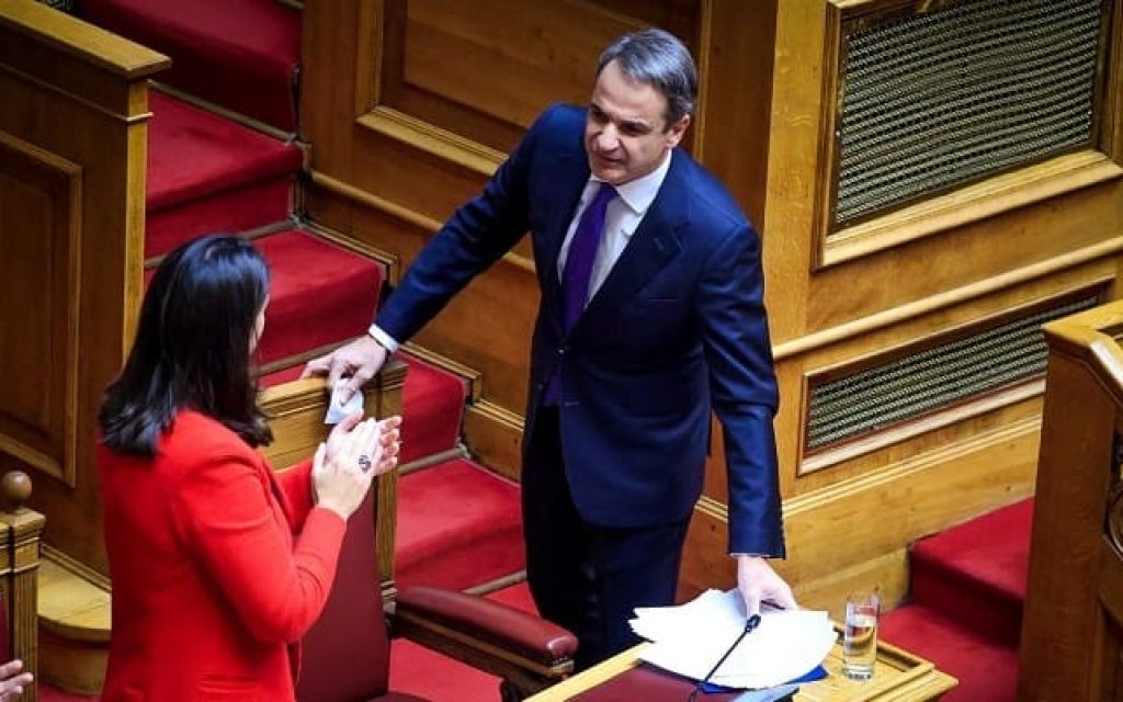 mitsotakis vouli