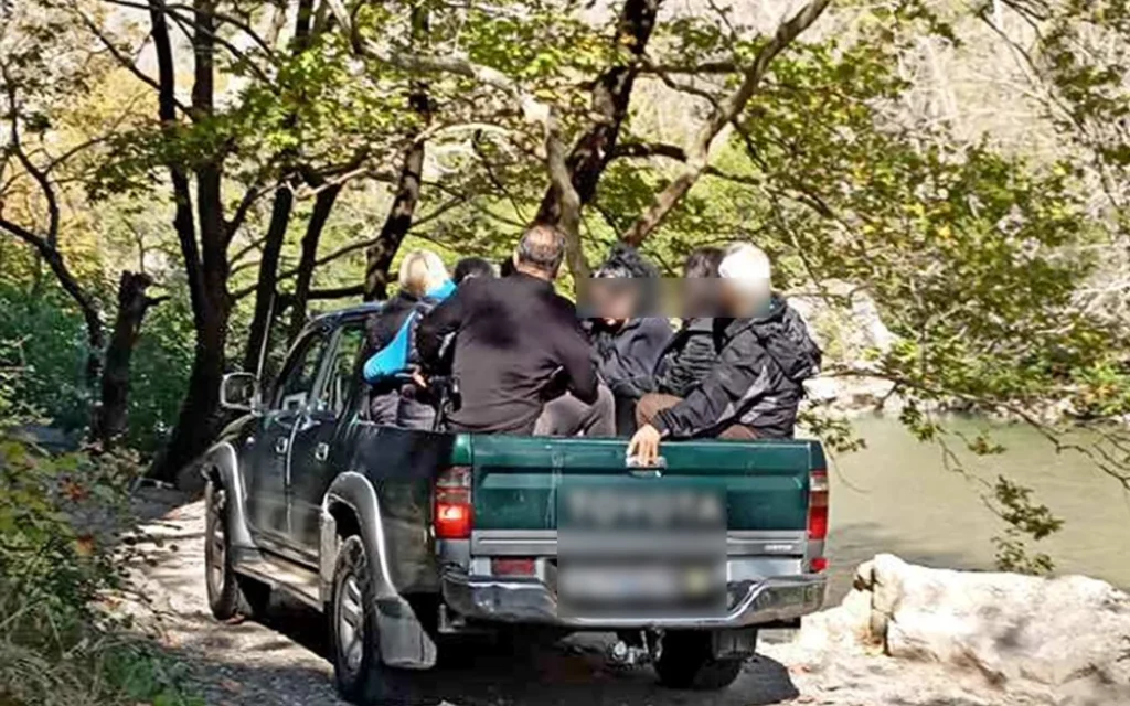 καροτσα μονοπατι